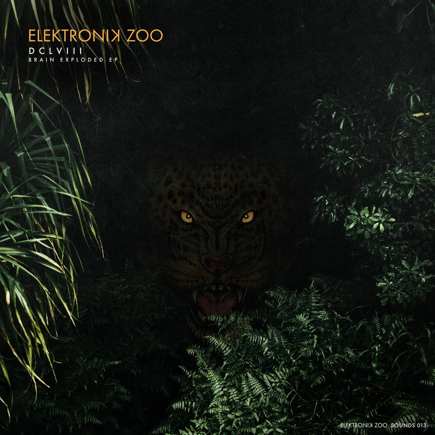 Pochette DCLVIII OFC - Brain Exploded EP - Elektronik Zoo Sounds